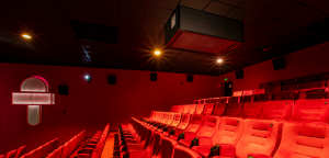 PAMcinema - Kinoinstallation; Prohjektorenbox